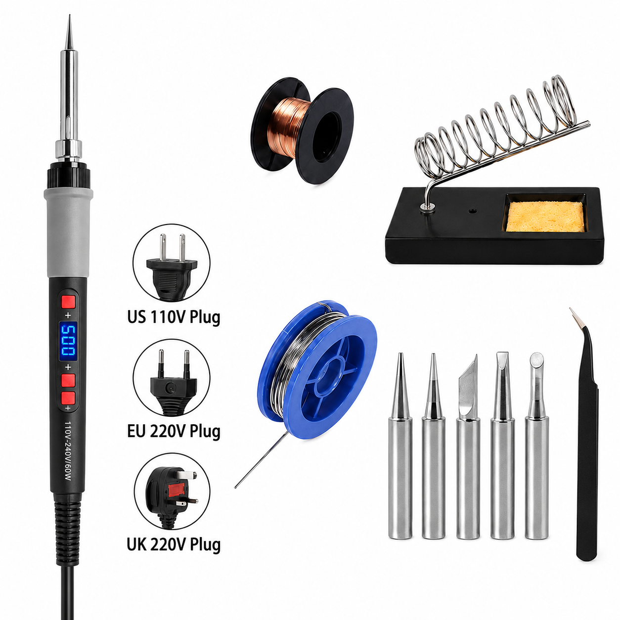 Adjustable Temperature Solderi - огляд і ціна Electronics Repair Uk