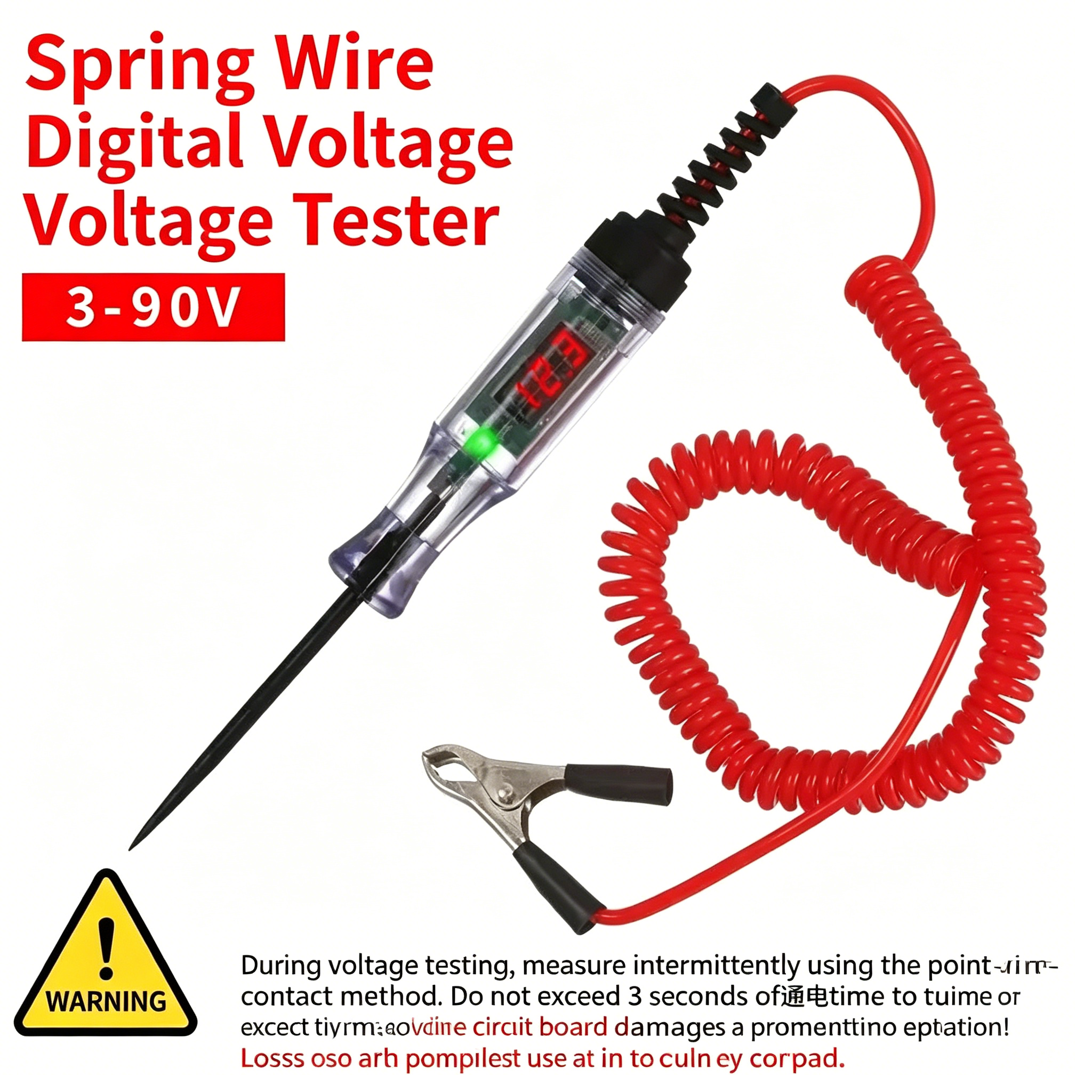 Car Voltage Tester LED Flashli - огляд і ціна Repair Electronics